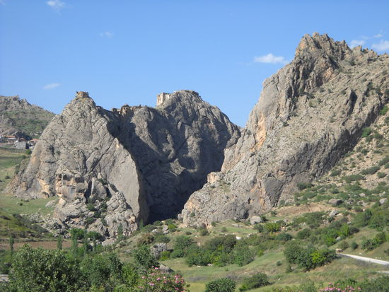 Burgruine Yeni Kale - aus dem 13. Jh. - von den Mameluken erbaut.