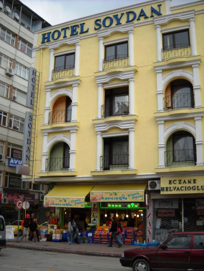 Hotel Soydan in Afyonkarahisar - hier haben wir übernachtet. Das Hotel ist sehr zu empfehlen.