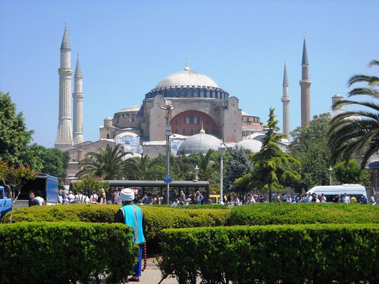 Die Hagia Sofia - Istanbul.