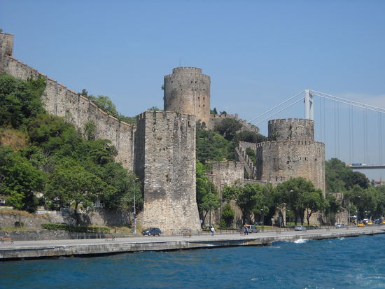 Istanbul - auf der Bosperus-Rundfahrt.