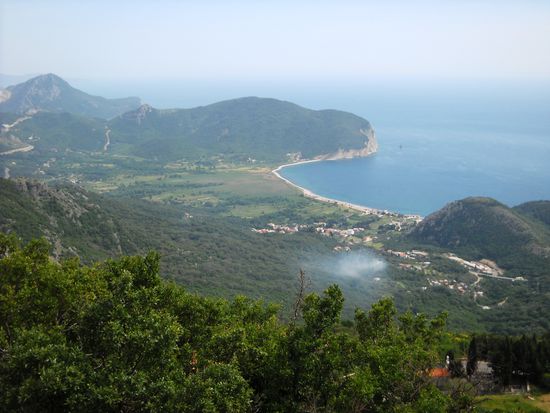 Wir kommen ans Mittelmeer, nach Petrovac.