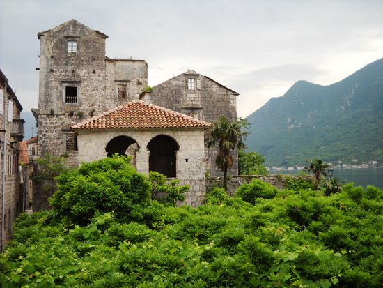 Perast - Bucht von Kotor: Blick aus unserem Hotel