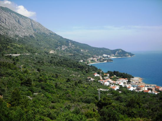 An der Makarska-Riviera ...