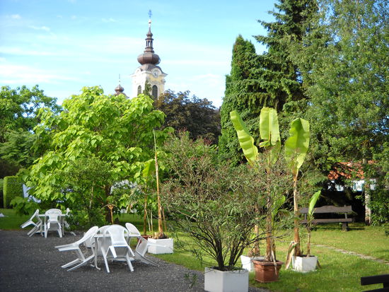 Nach einer langen Fahrt durch den Regen kommen wir nach Mureck, Österreich, wo wir bei der Familie Posch eine sehr schöne Unterkunft finden.