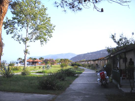 Die Anlage der Commune in Gazipasa war direkt am Strand und sehr gepflegt.
