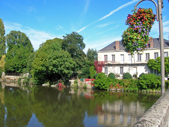 Der malerische Ort Montoire-sur-le-Loir.
