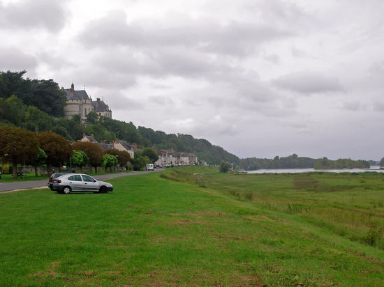 Chaumont-sur-Loire - hier mit Blick auf das Chateau - war ein weiterer Ort, in dem wir einige Tage blieben.