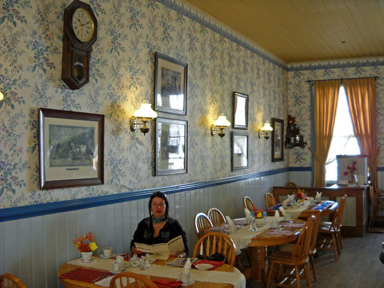 Barkerville: Im "Wake up Jake" Restaurant haben wir gefrühstückt.