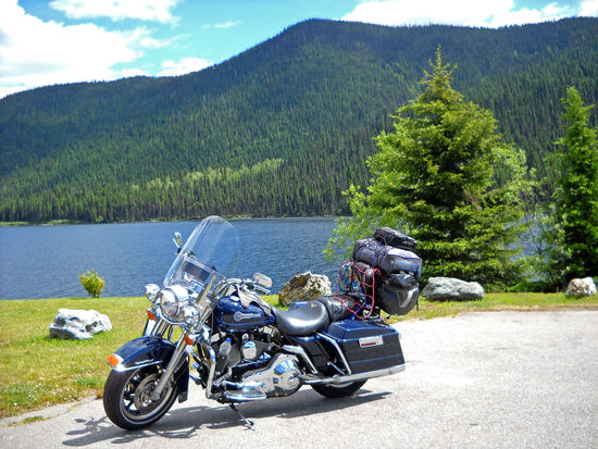 Am "Jake O'Clubs" See, nahe Wells, haben wir Pause gemacht.