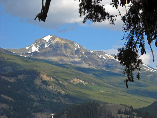 Jasper - Blick auf Sidar Mountain, 2.804 m
