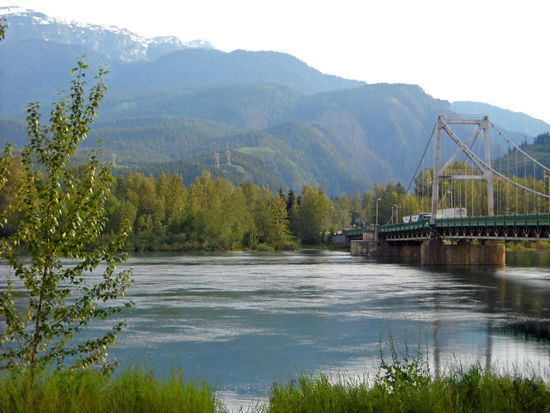 Revelstoke: Abendspaziergang am Columbia River