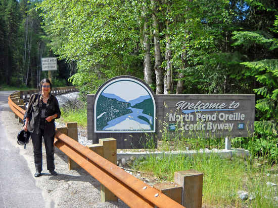 Wir sind wieder in USA und fahren den malerischen Highway.