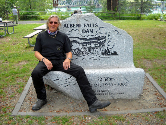 Wir kommen nach Idaho, zum Albeni Falls Damm.
