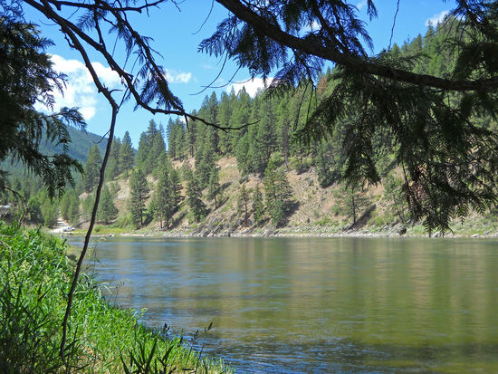 Der Clark Fork River ist eine Idylle.