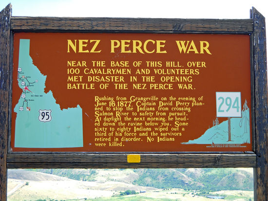 Wir kommen zum "White Bird Battlefield".