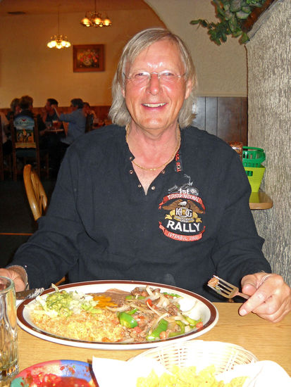 In Baker City haben wir in einem schönen mexikanischen Restaurant gut gegessen.