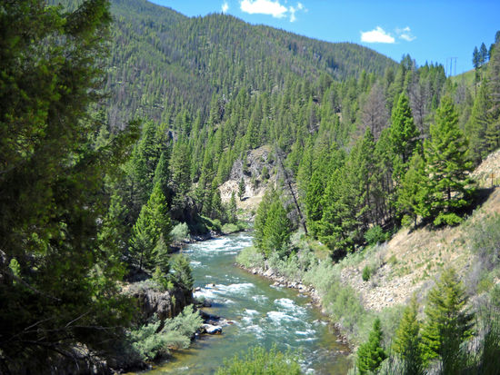 Am Salmon River - immer wieder herrlich.