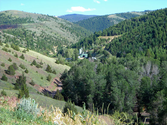 Wir freuen uns, nach Virginia City, Montana, zu kommen. In der kleinen Stadt - 100 Einwohner - wohnt Red, unser Freund.