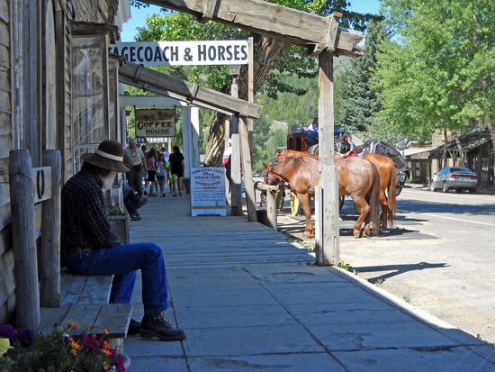 Mainstreet in Virginia City.