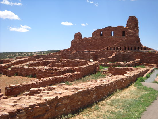 Abo-Ruinen - Teil des Salinas Pueblo Missions NM