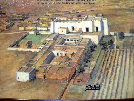 So sah das Pueblo früher aus.