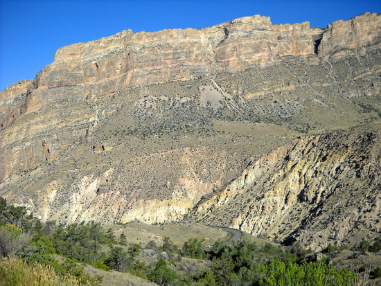 Big Horn Scenic Byway - Richtung Shell Canyon