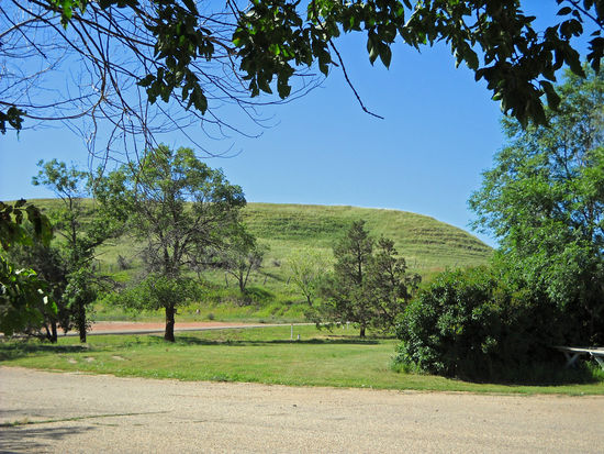Wir kommen nach Grassy Butte, ca. 100 Einwohnern.