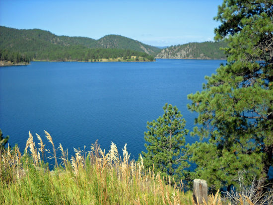 Pactola Reservoir - aufgestaut durch den Rapid Creek.