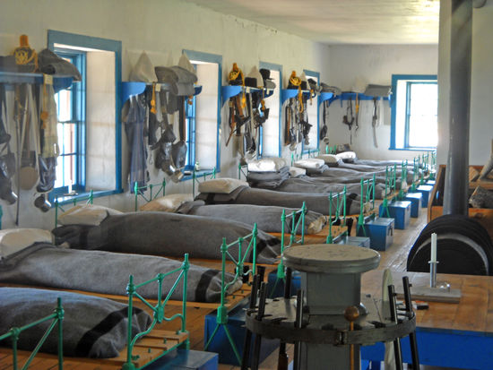 Fort Laramie - Mannschaftsschlafraum