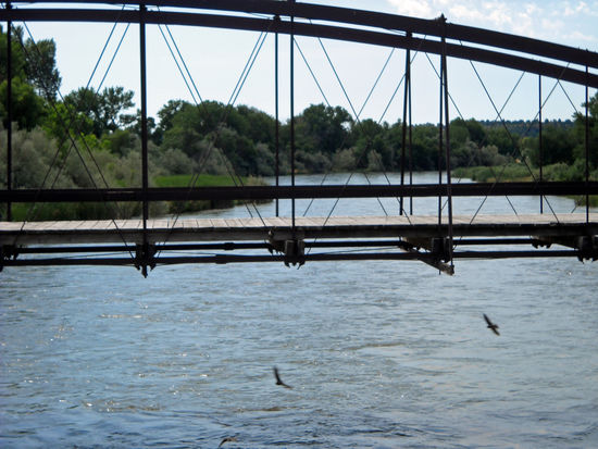 In der Nähe von Fort Laramie - es ziehen dunkle Wolken auf.