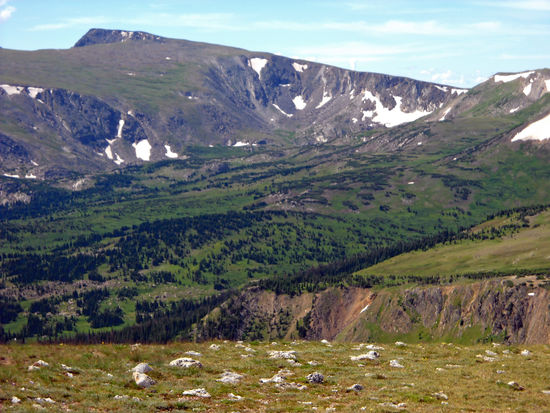 Trail Ridge Road im Rocky Mountains National Park.