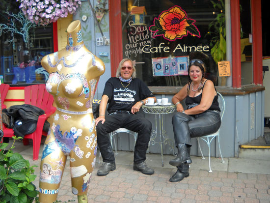 In diesem urigen Cafe in Idaho Springs haben wir Rast gemacht.
In diesem Ort begann 1849 der Goldrausch.