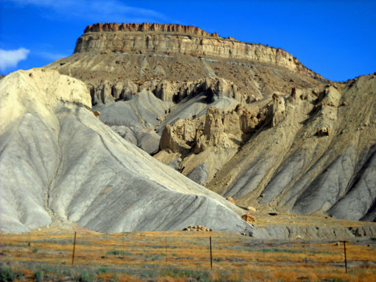 Bizarre Landschaft in der Nähe von Grand Junction.