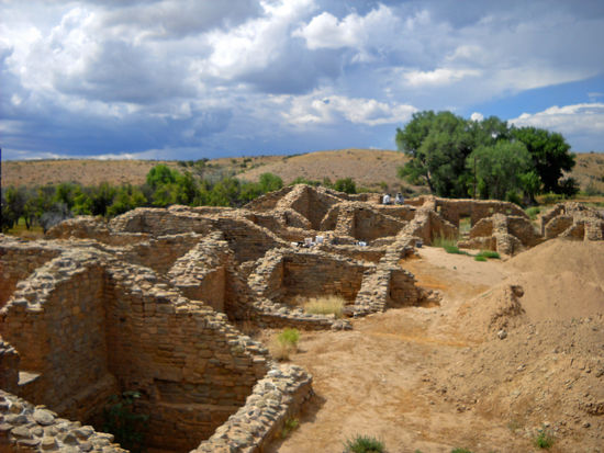 Aztec Ruins National Monument, 12 Meilen entfernt von Farmington