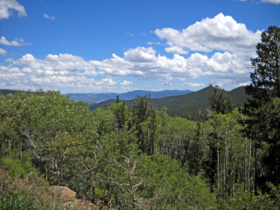 Auf dem Cochetopa-Pass. Hier versuchten viele Weiße die Rocky Mountains zu überschreiten, was meist in einem Desaster endete.