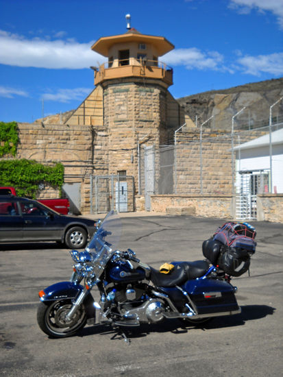 Canon City - vor dem Gefängnis.