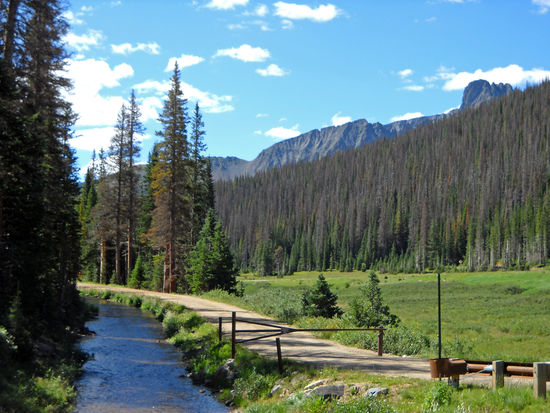 Nach dem Cameron-Pass