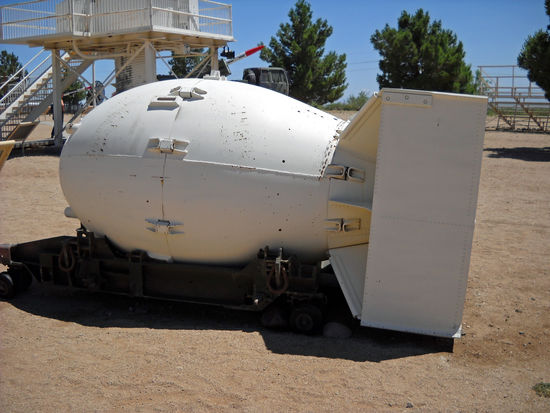 White Sands Missile Range - Die erste Atombombe