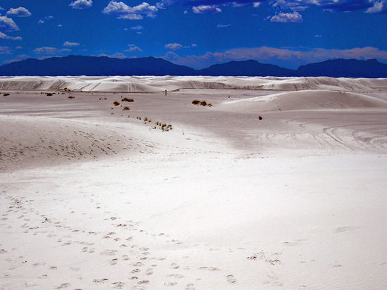 White Sands National Monument - die größte Gipswüste der Welt