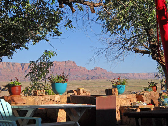 Lees Ferry Lodge - ein Ort der Ruhe in der Wüstenlandschaft.