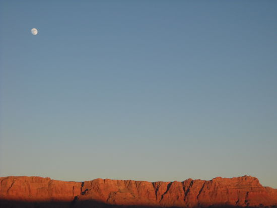 Abendstimmung in Lees Ferry Lodge