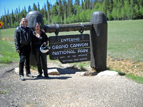 Eingang Grand Canyon - North Rim