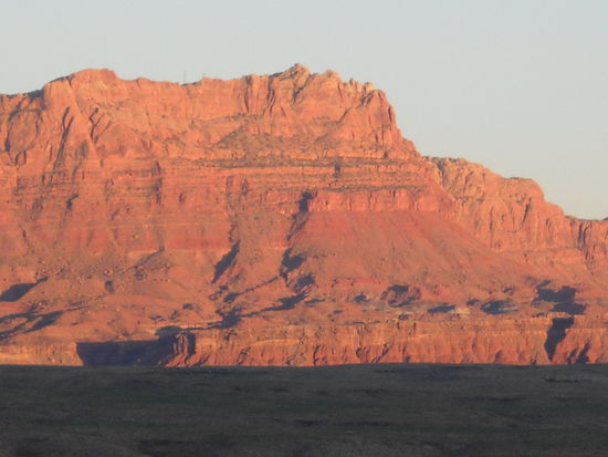 Abendstimmung in Lees Ferry Lodge