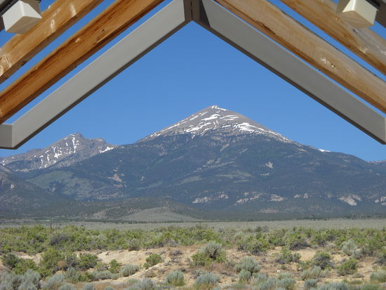 Blick auf den Wheeler Peek, 3.987, m im Great Basin National Monument.