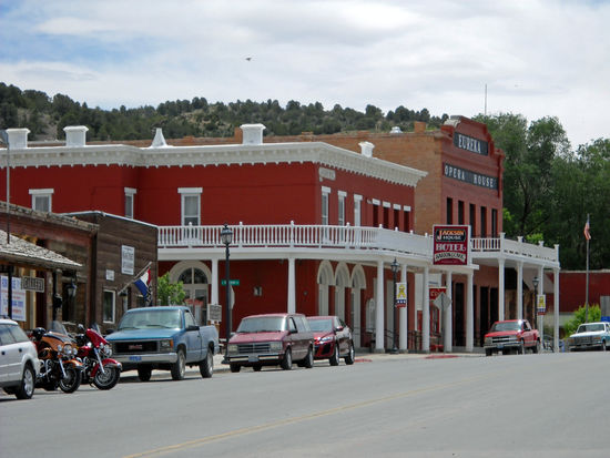Eureka - kam uns vor wie eine Geisterstadt.