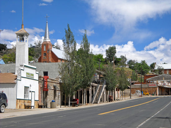 Mainstreet in Austin am HW 50 - der "einsamsten Straße in America".