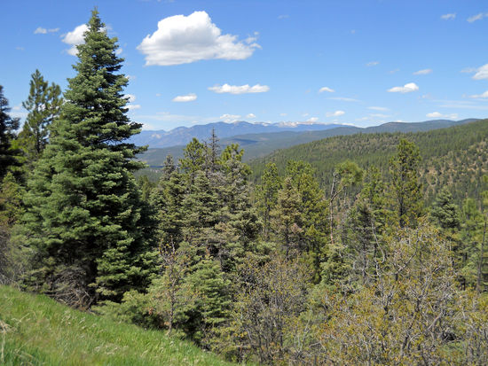Taos Scenic Byway durch die Sangre de Cristo Mountains - New Mexico.