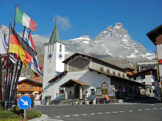 Breuil-Cervinia, 2.055 m, 3 Grad