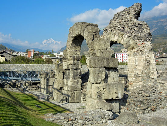 Aosta - Amphitheater