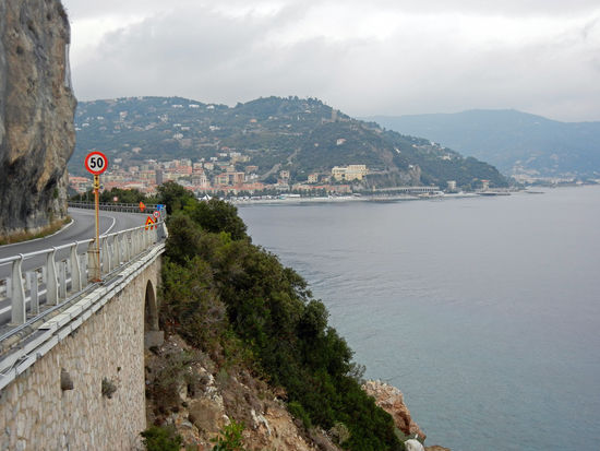 Über die Via Aurelia nach Noli.